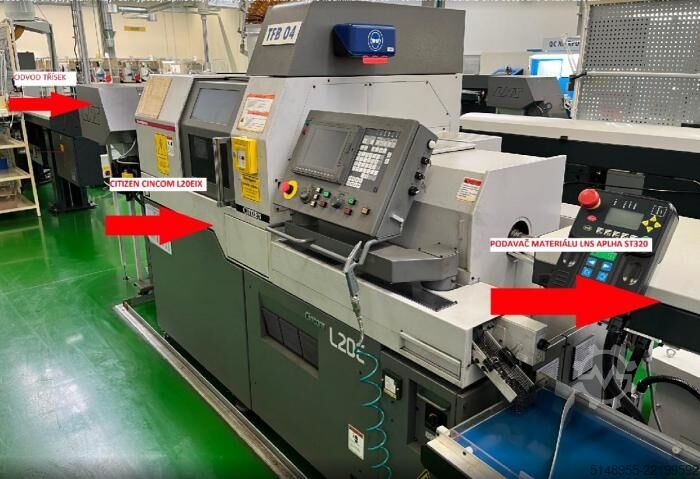 Torno automático CITIZEN L 20 EIX