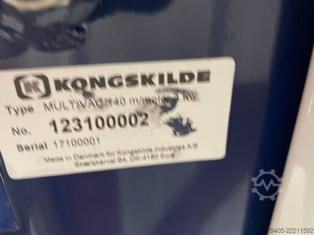 Multi-évacuateur Kongskilde Multivac 140