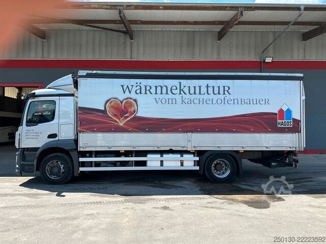 Ladbil med presenning MERCEDES-BENZ Actros 1830 4x2 LL Titgemeyer GETO SIDER/LBW/XL