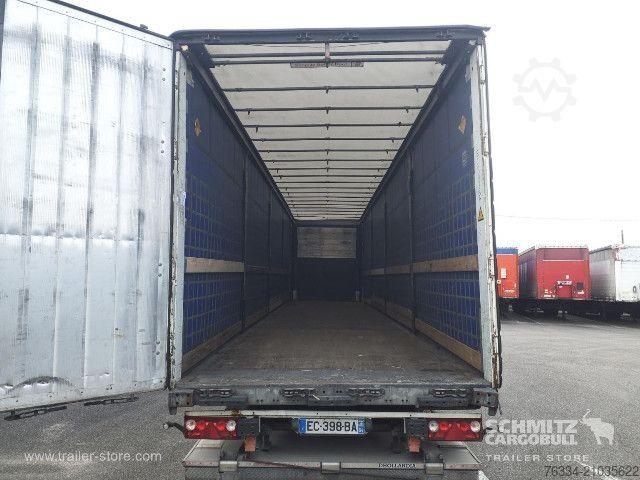 Semiremorcă deschisă cu prelată Schmitz Cargobull Semitrailer Curtainsider Standard Hayon