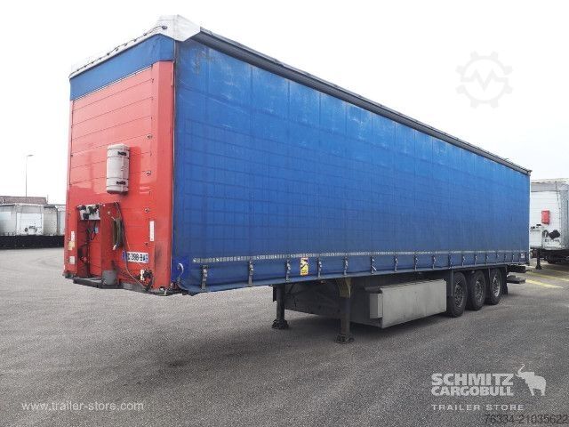 Semiremorcă deschisă cu prelată Schmitz Cargobull Semitrailer Curtainsider Standard Hayon