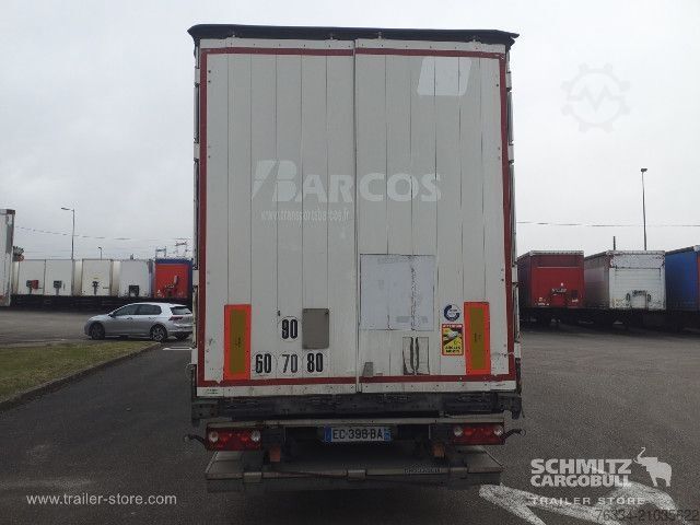 Semiremorcă deschisă cu prelată Schmitz Cargobull Semitrailer Curtainsider Standard Hayon