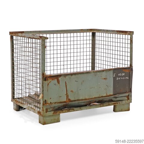 Gebruikte Gaascontainer vaste constructie vaste constructie stapelbaar B-kwaliteit, met Kruizinga 98-5913GB