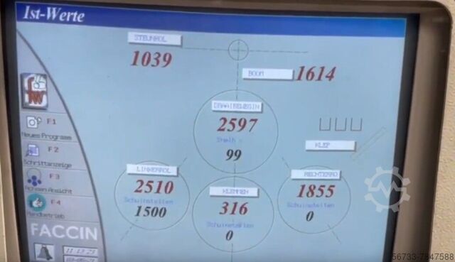 Hydr. čtyřválcová ohýbačka na kulato FACCIN 4HEL3550 3550 x 42/35 mm CNC