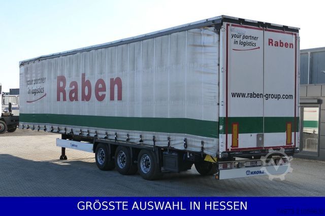 Nyitott ponyvás félpótkocsi KRONE Mega EX/II Code XL + Getränke ¤169.-mtl.