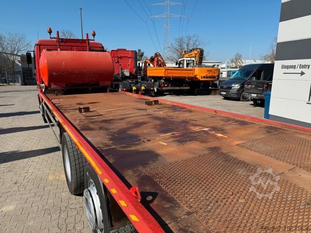 Dépanneuse MERCEDES-BENZ 2540 Actros Baumaschinetransporter hydr. Rampe