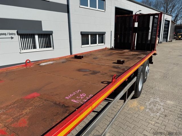 Dépanneuse MERCEDES-BENZ 2540 Actros Baumaschinetransporter hydr. Rampe