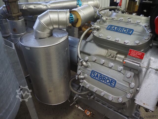 Compleet ammoniakkoelsysteem Retech, Sabroe, Tortmans, Alfa Laval PSH-0820, COSB 411904
