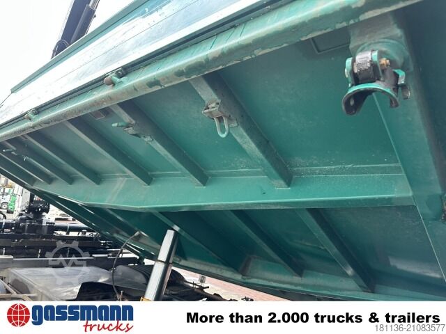 Tipper van Mercedes-Benz Atego 818 L 4x2, Kran Hiab X-Duo 078 BS-2, 2x AHK