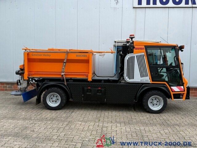 Bestelwagen met verhoogd dak Hansa Hansa AZP 1003L Winterdienst-Streuer + Schild