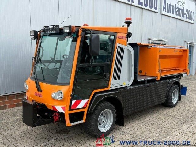 Bestelwagen met verhoogd dak Hansa Hansa AZP 1003L Winterdienst-Streuer + Schild