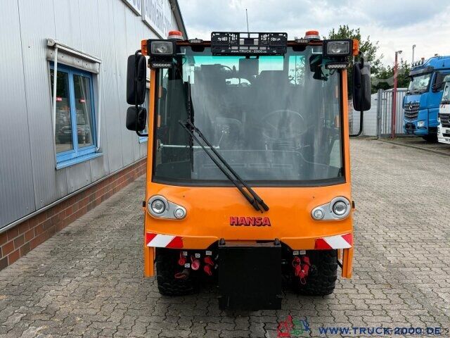 Bestelwagen met verhoogd dak Hansa Hansa AZP 1003L Winterdienst-Streuer + Schild