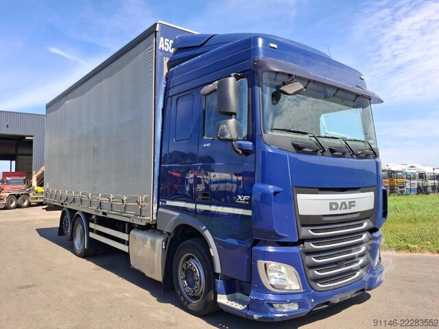 Kayar branda DAF XF 440 Euro 6A * 6x2 * 2 x Bed * Airco *