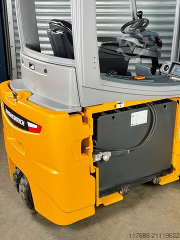 Elektrisch 4-wiel Jungheinrich EFG 218k - Service Neu - Batterie 80% - Garantie
