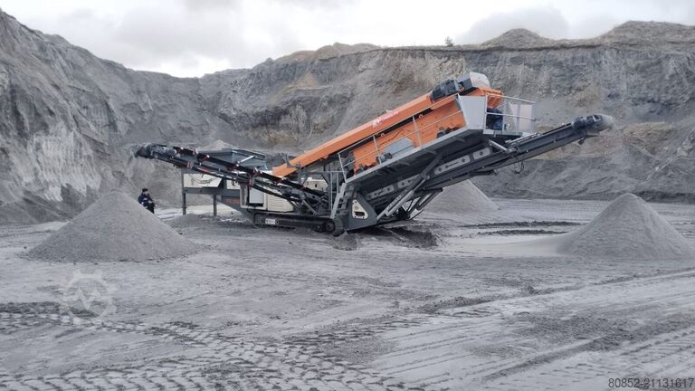 Θραυστήρας απορριμμάτων Polygonmach PTS155  track screen