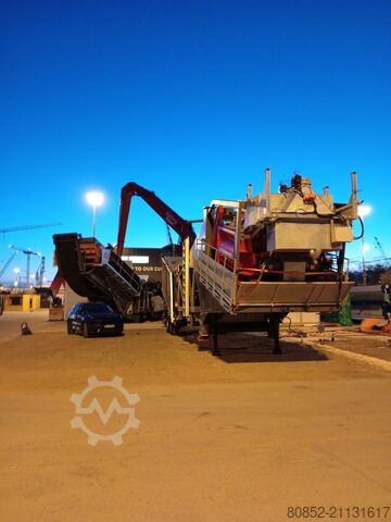 Θραυστήρας απορριμμάτων Polygonmach PTS155  track screen