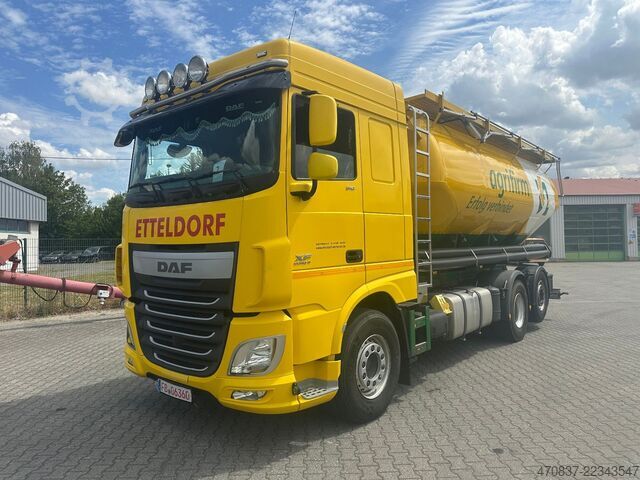 Cisterciski kamion DAF XF 510 6x2-4 / 4 x Kammer /Silo/Heilting 30.000L