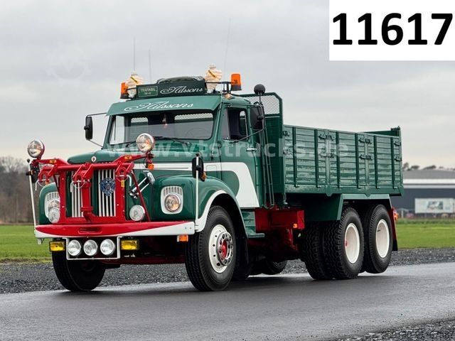Autocamion basculant tridirecțional SCANIA LS110 6x2 Liftachse DSK Oldtimer *Sammlerstück*
