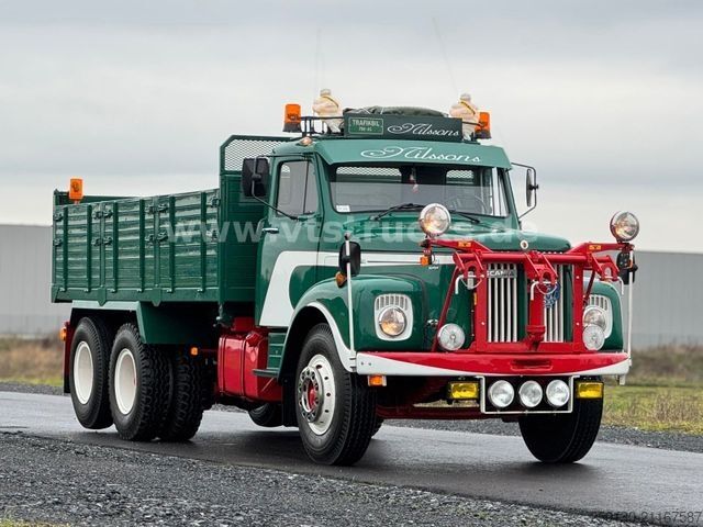 Autocamion basculant tridirecțional SCANIA LS110 6x2 Liftachse DSK Oldtimer *Sammlerstück*