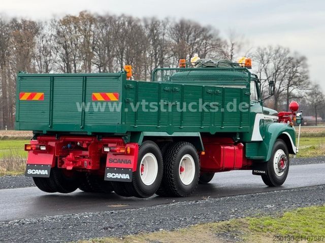 Autocamion basculant tridirecțional SCANIA LS110 6x2 Liftachse DSK Oldtimer *Sammlerstück*