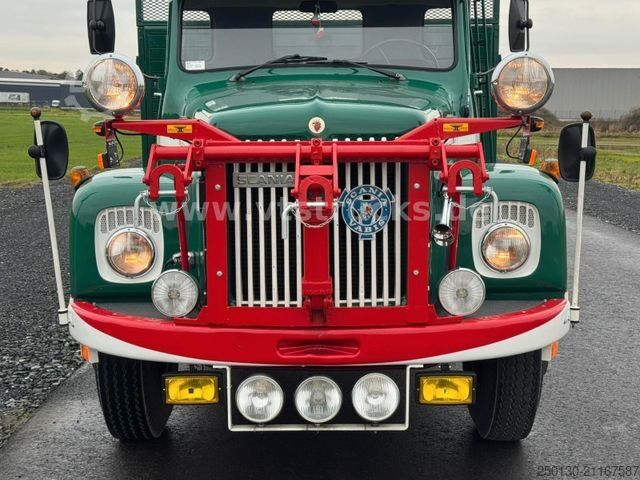 Autocamion basculant tridirecțional SCANIA LS110 6x2 Liftachse DSK Oldtimer *Sammlerstück*