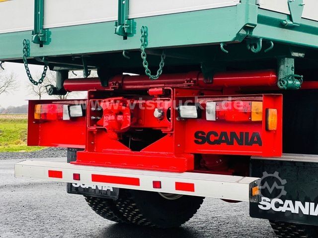 Autocamion basculant tridirecțional SCANIA LB141 V8 4x2 DSK Oldtimer *Sammlerstück*