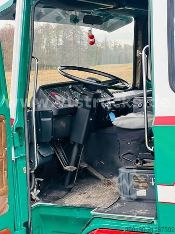 Autocamion basculant tridirecțional SCANIA LB141 V8 4x2 DSK Oldtimer *Sammlerstück*