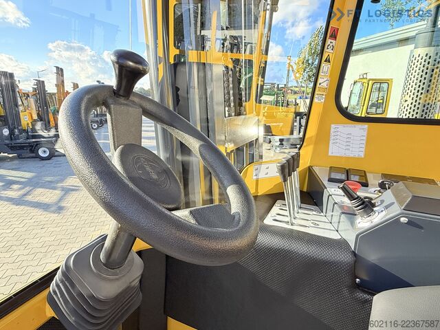 Wózek widłowy czterokierunkowy Combilift C5000XL GAS DUPLEX 6000MM FREE LIFT