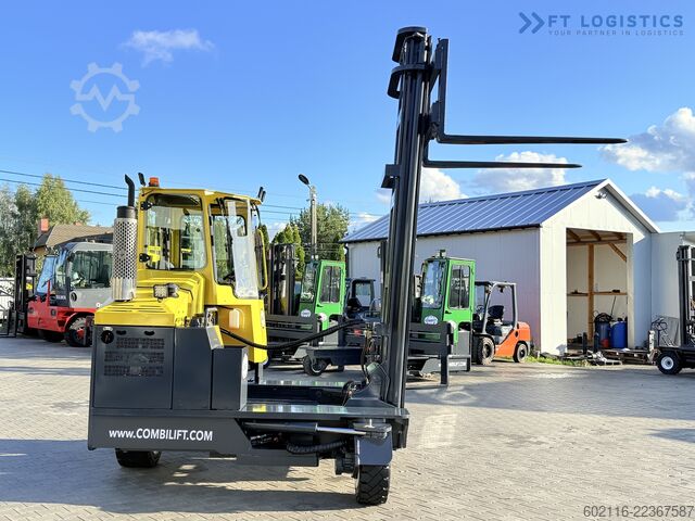 Wózek widłowy czterokierunkowy Combilift C5000XL GAS DUPLEX 6000MM FREE LIFT