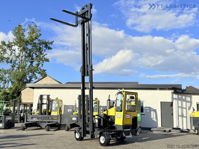 Wózek widłowy czterokierunkowy Combilift C5000XL GAS DUPLEX 6000MM FREE LIFT