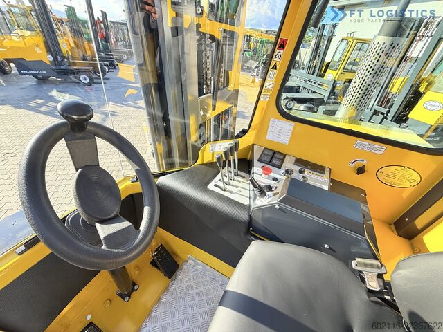 Stivuitor cu patru direcții Combilift C5000XL GAS DUPLEX 6000MM FREE LIFT
