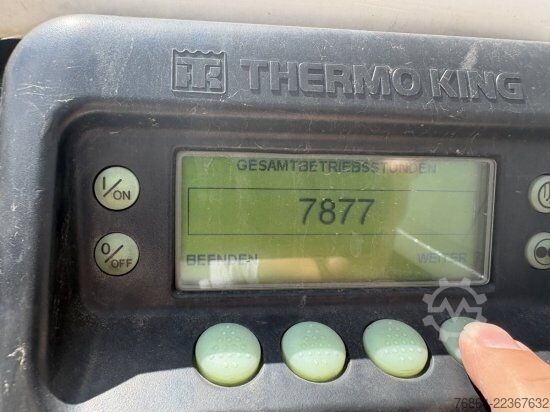 Semiremorcă cu platformă joasă KRONE KüHLAUFLIEGER,  THERMO KING SLXI 400, DOPPELSTOCK, SAF-ACHSEN