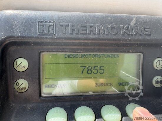 Semiremorcă cu platformă joasă KRONE KüHLAUFLIEGER,  THERMO KING SLXI 400, DOPPELSTOCK, SAF-ACHSEN