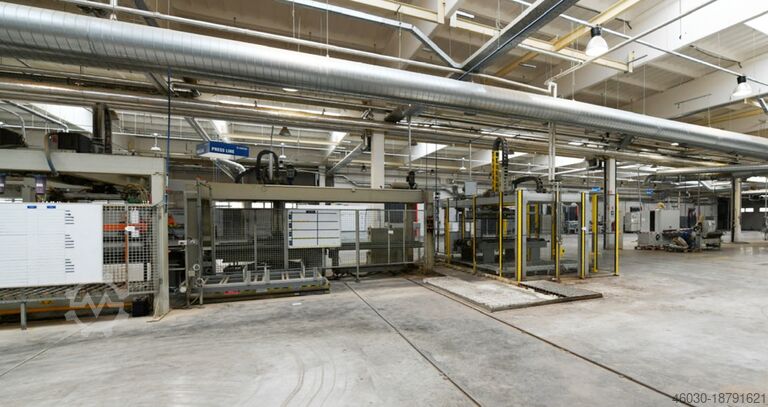 Prasa do forniru ciągłego Sergiani LAS Plus