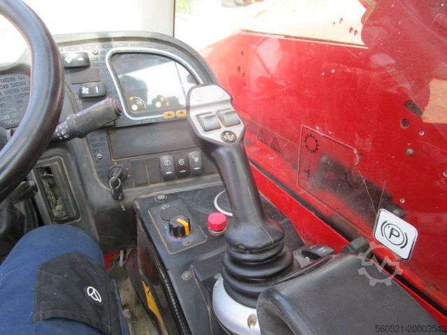 Ładowarka teleskopowa sztywna JCB 525-60 (2,5 Ton.-6m) AGRI - Joystick - Palettengab