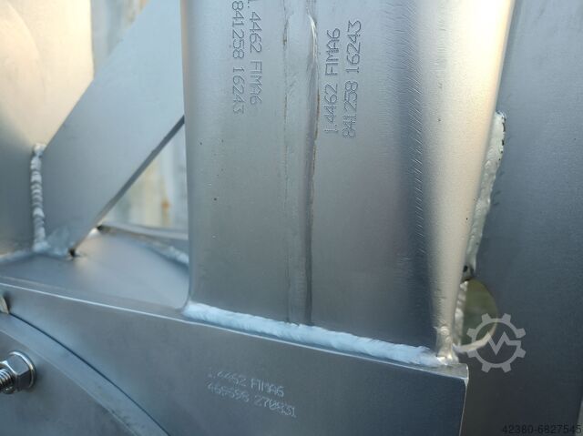 Hermetisch gesloten ventilatorventilator FIMA Maschinenbau 11kW,1260m³/h,175 mbar RC4R U 125KBG Brüdenverdichter
