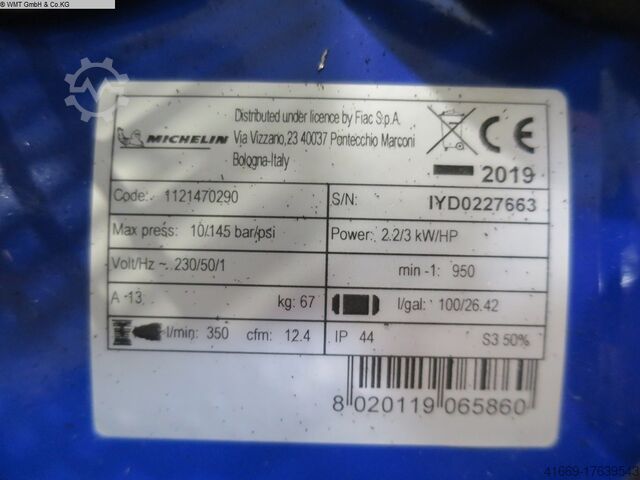 Συμπιεστές MICHELIN VCX 100/3