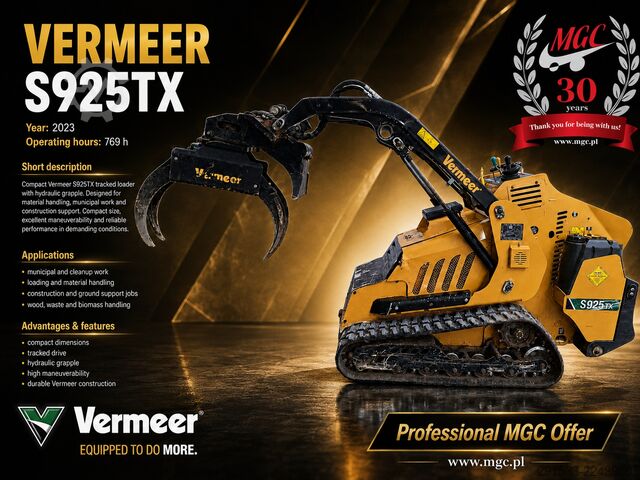 Pásový nakladač Vermeer S925TX - Mini Skid Steer