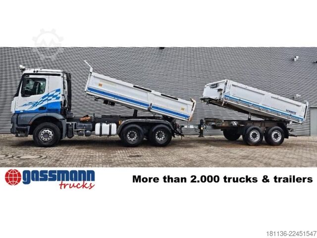 Autocarro ribaltabile Mercedes-Benz Arocs 2642/48 K 6x4, Bordmatik links, AHK-Öl