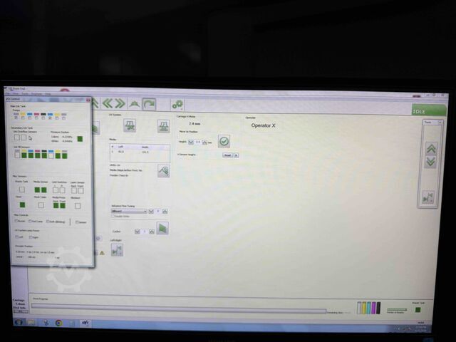 Stampante digitale efi Vutek Pro32R + LED Roll Printer full refurbished with warranty