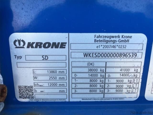 Sættevogn Krone Profi Liner Standard