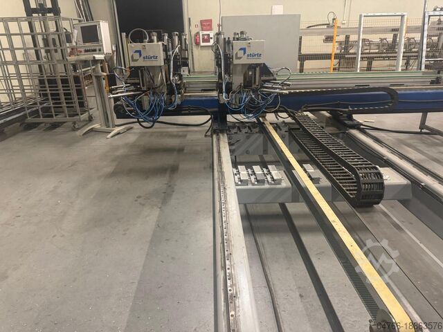 Čtyřhlavá svařovací a CNC čisticí linka Stürtz SE - HSM 30/26 Compact
