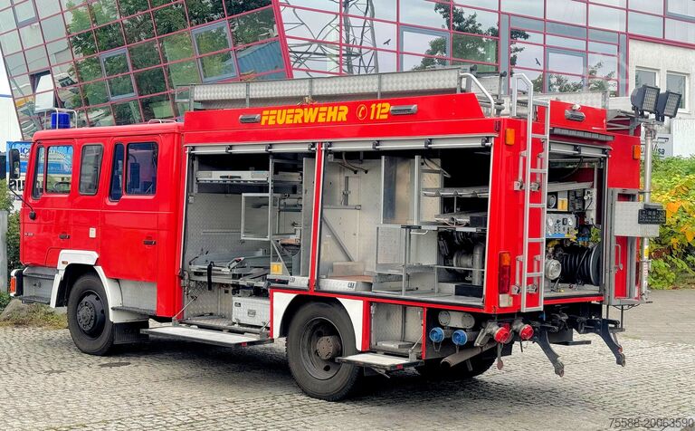 Feuerwehrfahrzeug Löschfahrzeug MAN 14.232 4x4 Allrad LF16/12 1.600 l Wasser