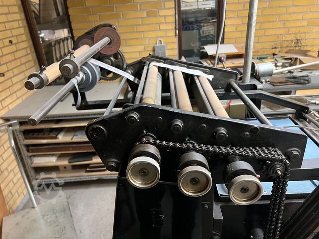 Horká ražba fólií Heidelberg GTP hotfoil
