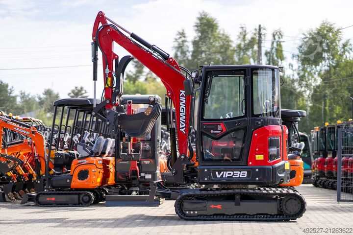 Mini excavator 3.8T Kubota VIP 38 Kingway VIP 38