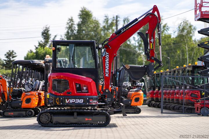 Mini excavator 3.8T Kubota VIP 38 Kingway VIP 38