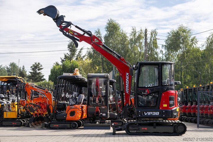 Mini excavator 3.8T Kubota VIP 38 Kingway VIP 38
