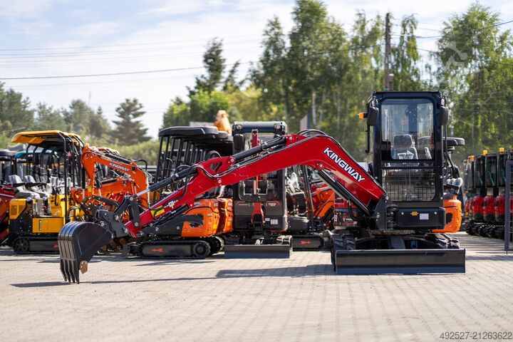 Mini excavator 3.8T Kubota VIP 38 Kingway VIP 38