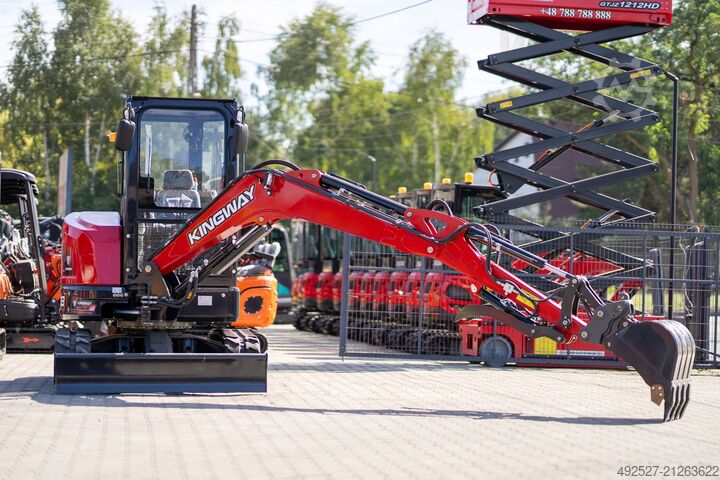Mini excavator 3.8T Kubota VIP 38 Kingway VIP 38