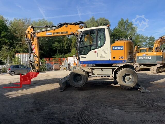 Hjulgraver Liebherr A913 Compact Litronic with 3 excavator buckets
